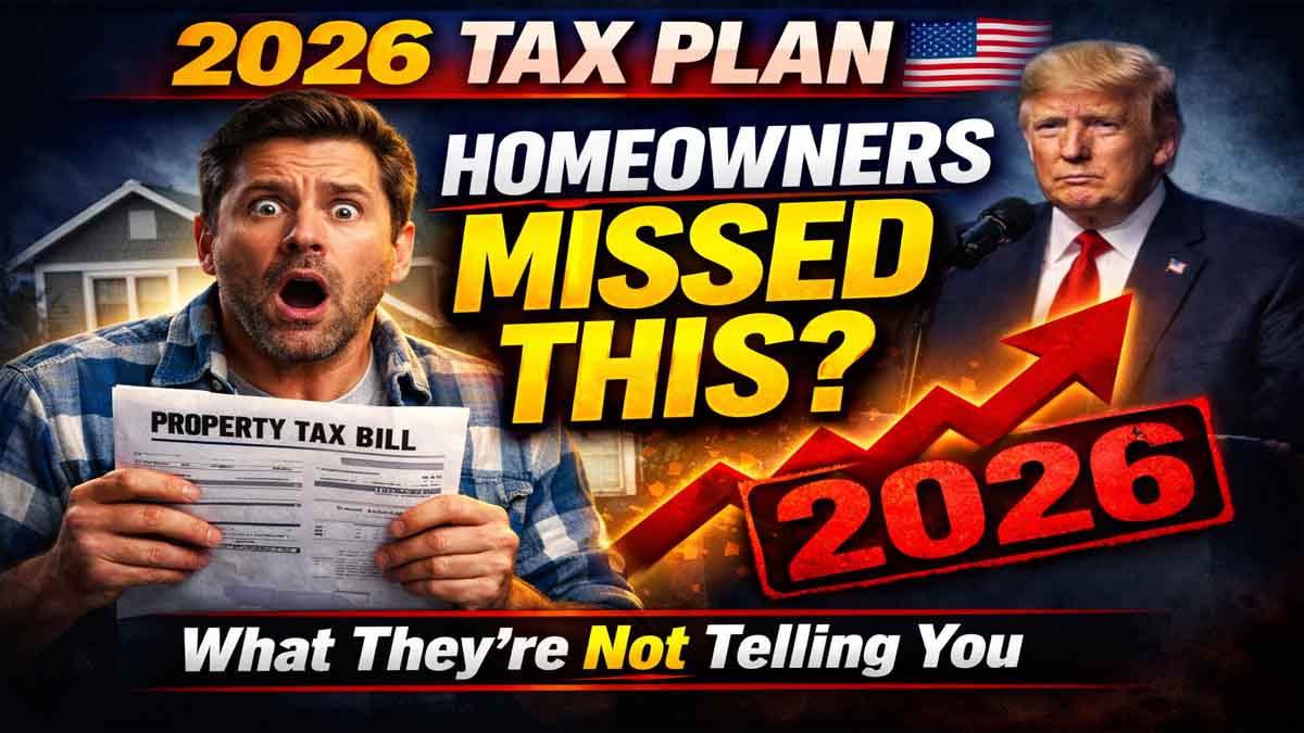Trump 2026 Property Tax Plan concept illustration